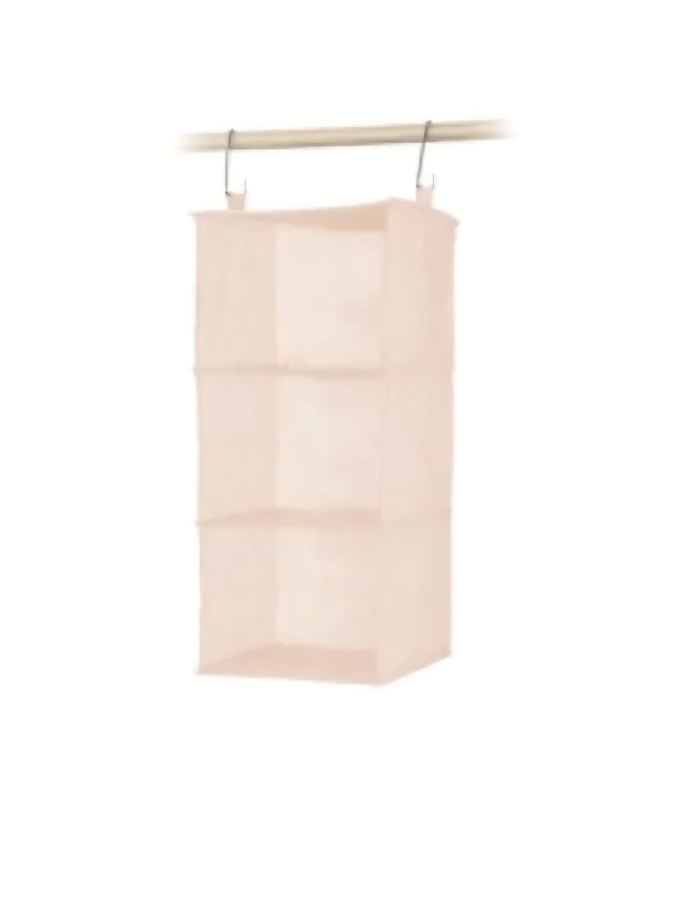 Hanging 3-Tier Closet Organizer - Pink 12